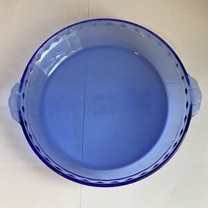 Pyrex Cobalt Blue Pie Dish 9.5”